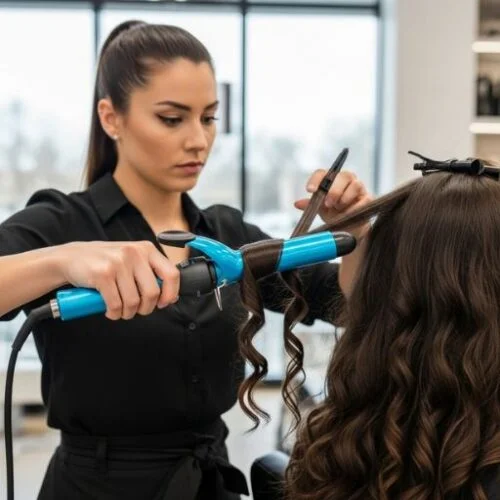 BaBylissPRO Nano Titanium Curling Iron styling thick, coarse hair