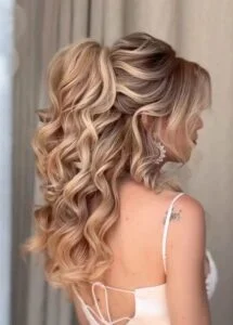 Tip on how to maintain curly hair like Half and Half down