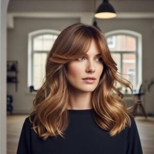 Best hairstyles for square face shapes in 2025 including long layers and side bangs